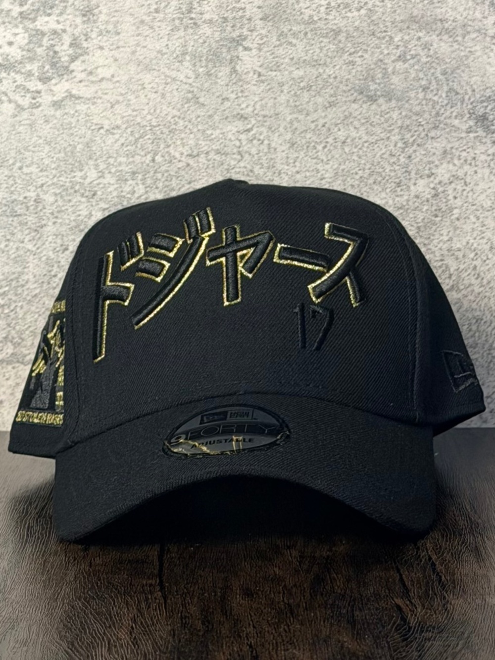 New Era 9FORTY LA Dodgers Katakana Shohei Ohtani 5050 Side Patch A-Frame MLB Hat